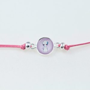 Fruits Basket Yuki Adjustable Cord and beads Bracelet - Pink