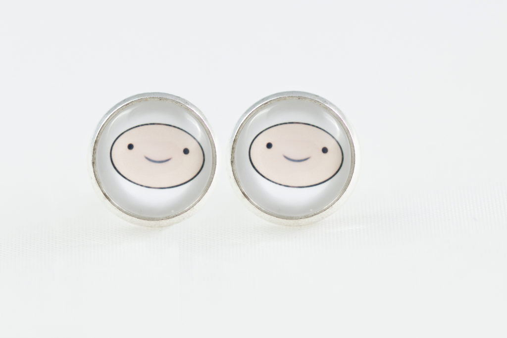 Adventure Time Finn Stud Earrings