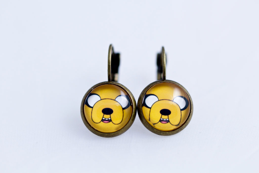 Adventure Time Jake dangle Earrings