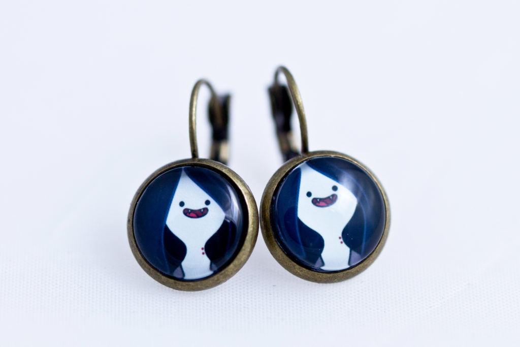 Adventure Time Marceline dangle Earrings