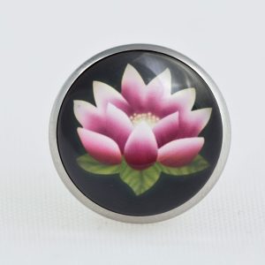 Nana Lotus Tattoo Butterfly tie pin - Silvery