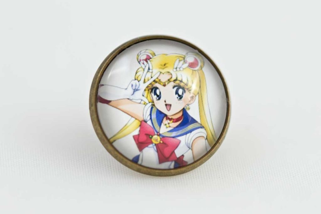 Chica Manga Sailor Moon Pin 20mm Bronze Sailor Moon