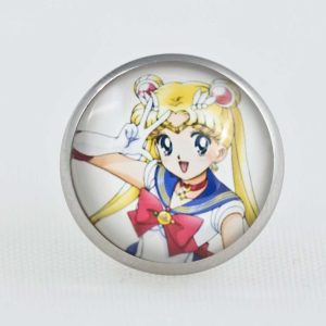 Sailor Moon Butterfly tie pin - Silvery