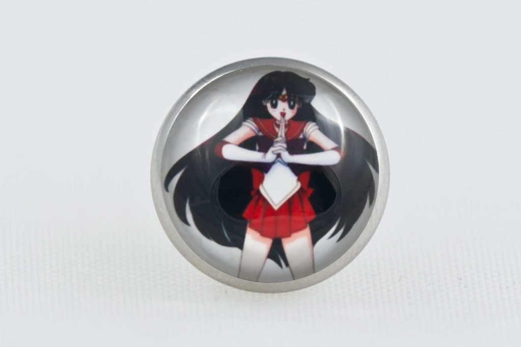 Chica Manga Sailor Moon Pin 20mm stainless steel Sailor Mar