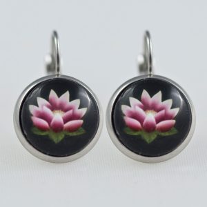 chica manga Earrings dangle stainless steel Nana Tattoo