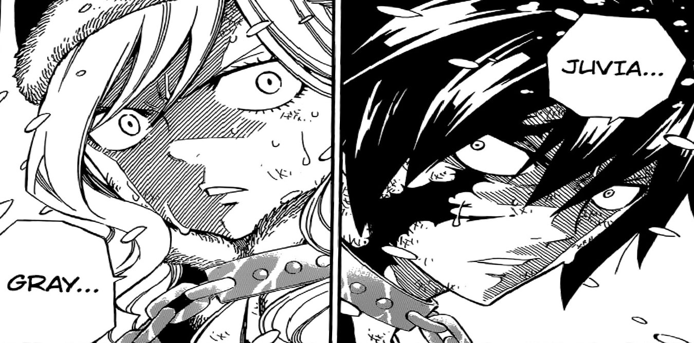 Fairy Tail: the relationship between Grey and Juvia