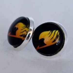 Fairy Tail Wizard Guild Badge Earrings