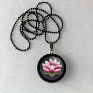 Chica Manga black wooden necklace black chain Nana Tattoo